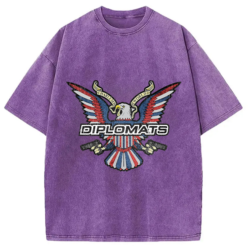 bbb Retro Dipset Diplomats Logo Washed T-Shirt