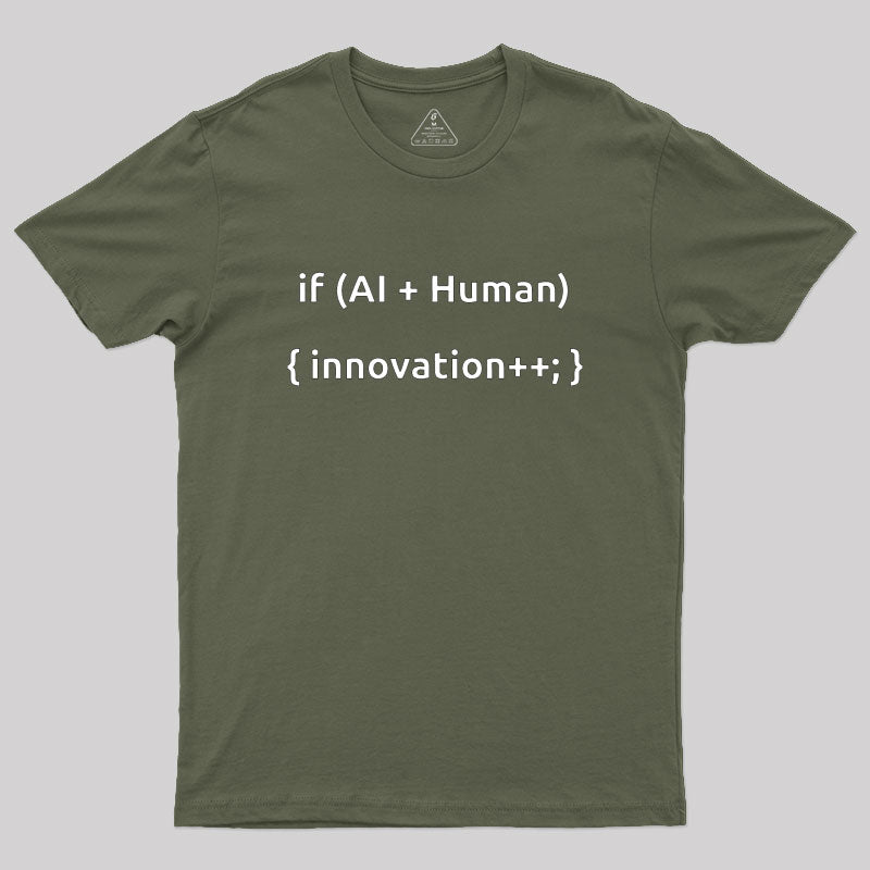 AI And Human  T-Shirt