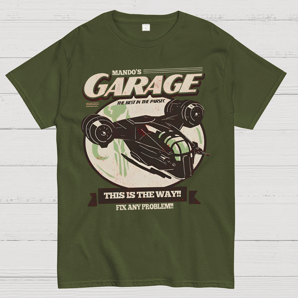 Mando's Garage This Is The Way  T-Shirt