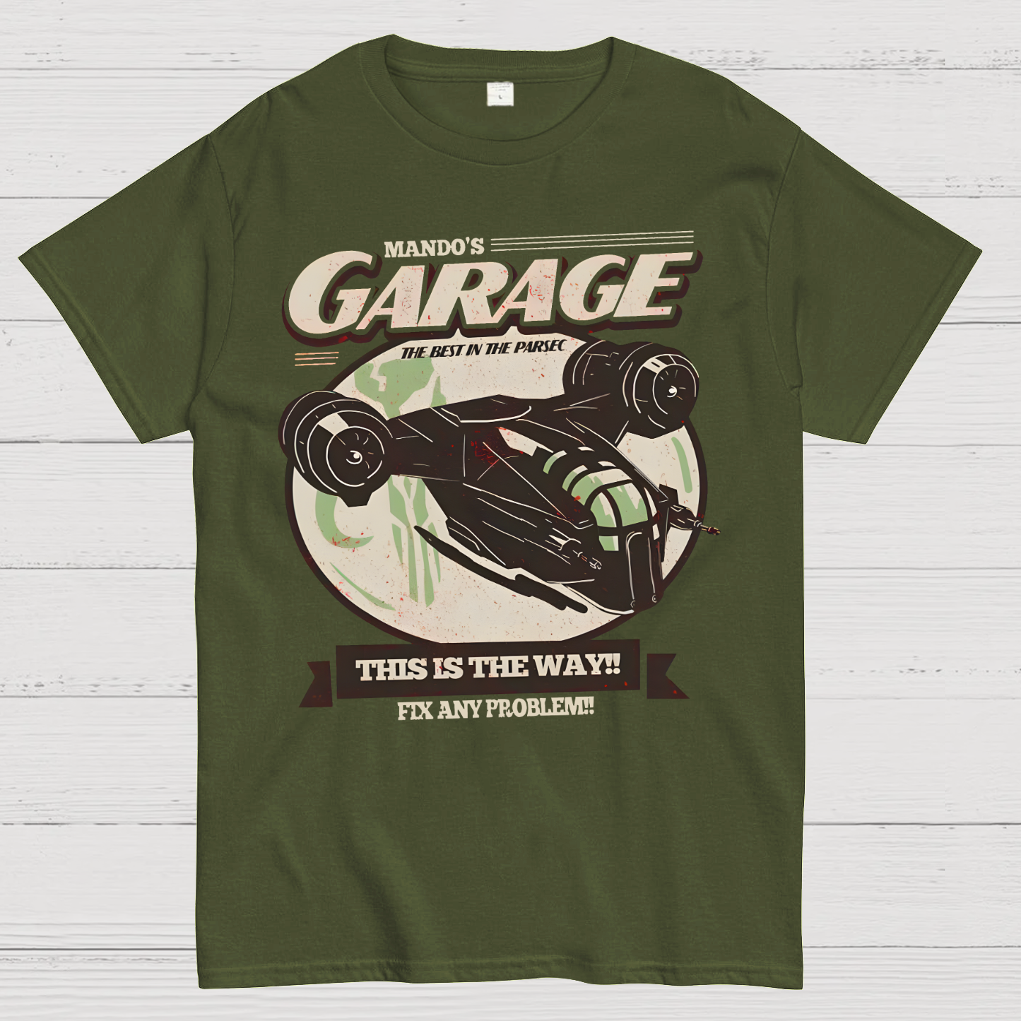 Mando's Garage This Is The Way  T-Shirt