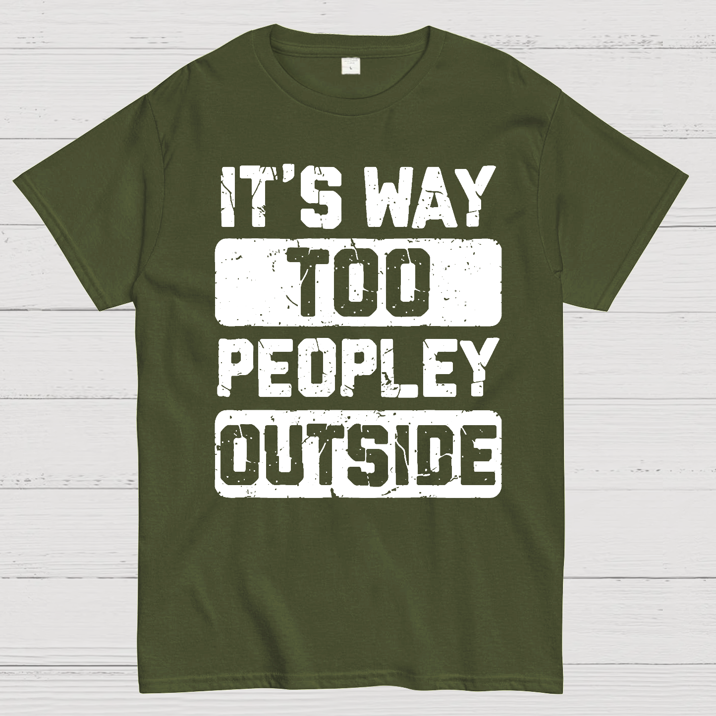 To Peopley Outside  T-Shirt