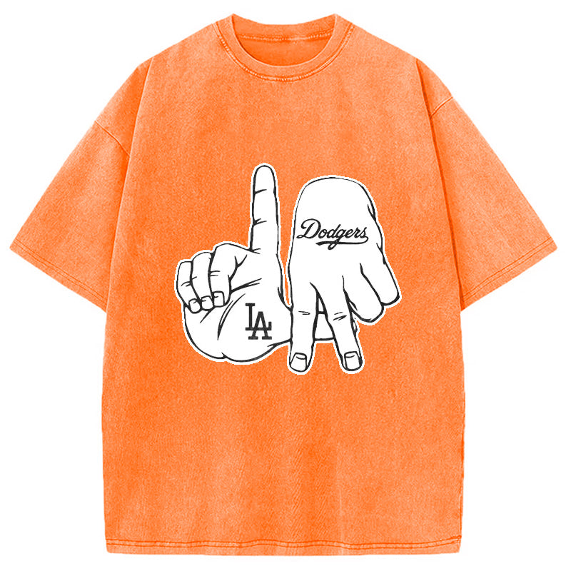 bbb Dodgers LA Vintage Washed T-Shirt