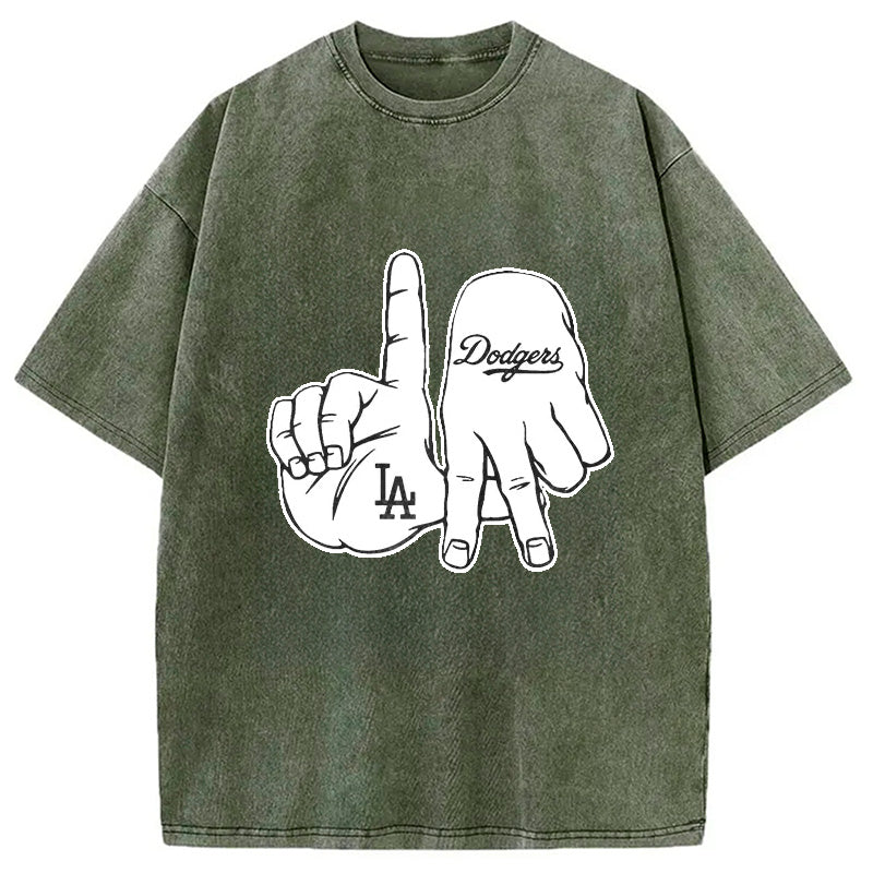 bbb Dodgers LA Vintage Washed T-Shirt
