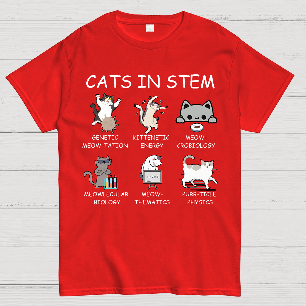 Cats in STEM  T-Shirt