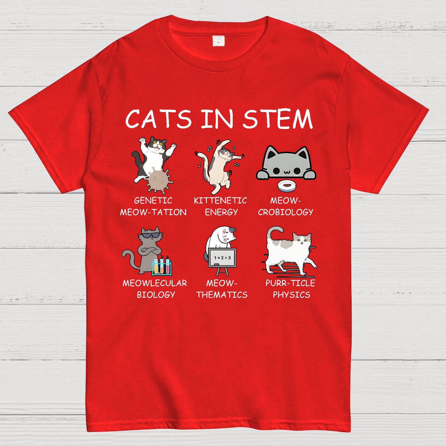 Cats in STEM  T-Shirt