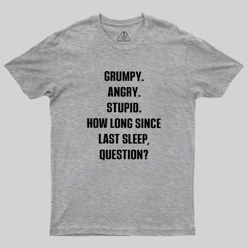 System Error Low Sleep Detected  T-Shirt