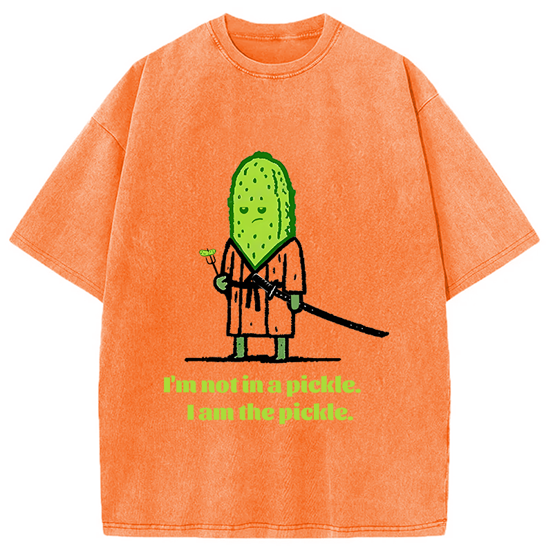 bbb Cucumber Samurai Washed T-Shirt