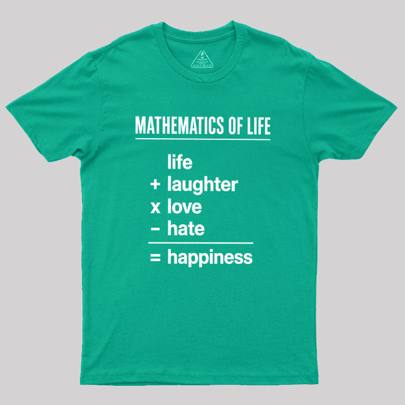 Mathematics Of Life  T-Shirt