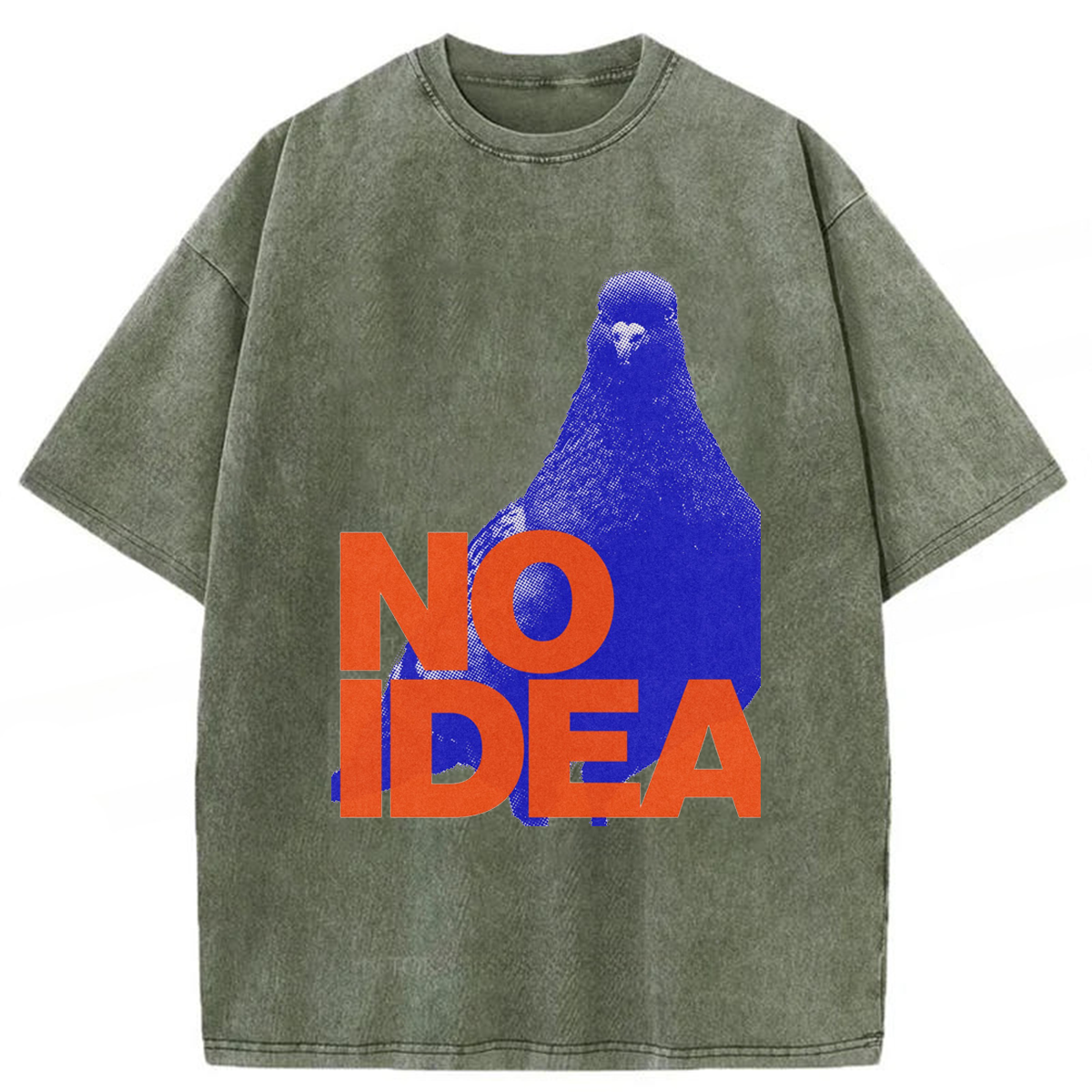 bbb No Idea Crowned Pigeon Washed T-shirt