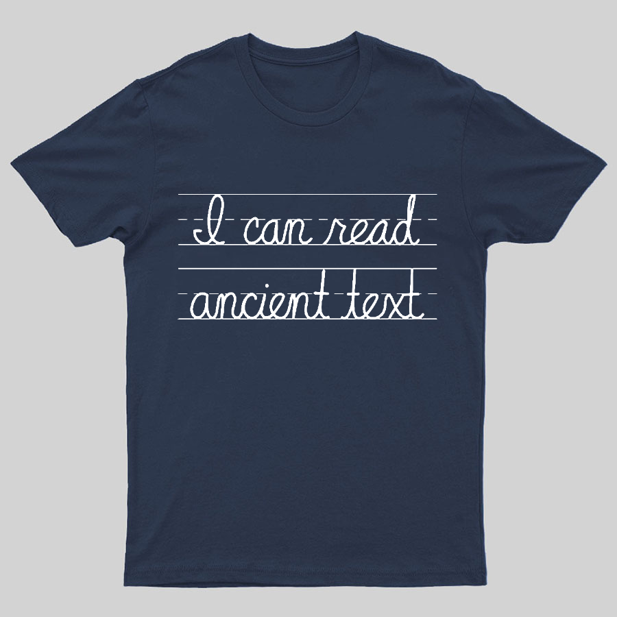 Ancient Text y T-Shirt