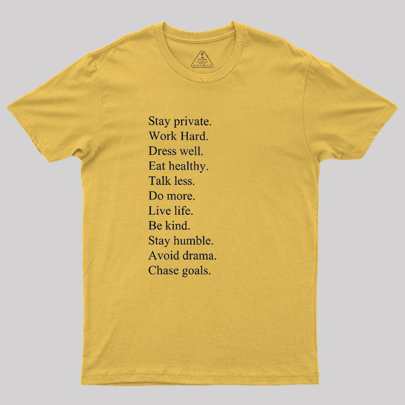 Stay Private  T-Shirt