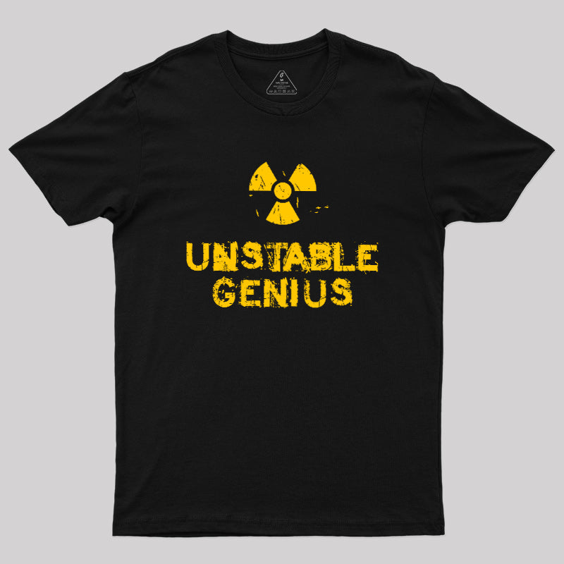Vintage Distressed Unstable Genius  T-Shirt
