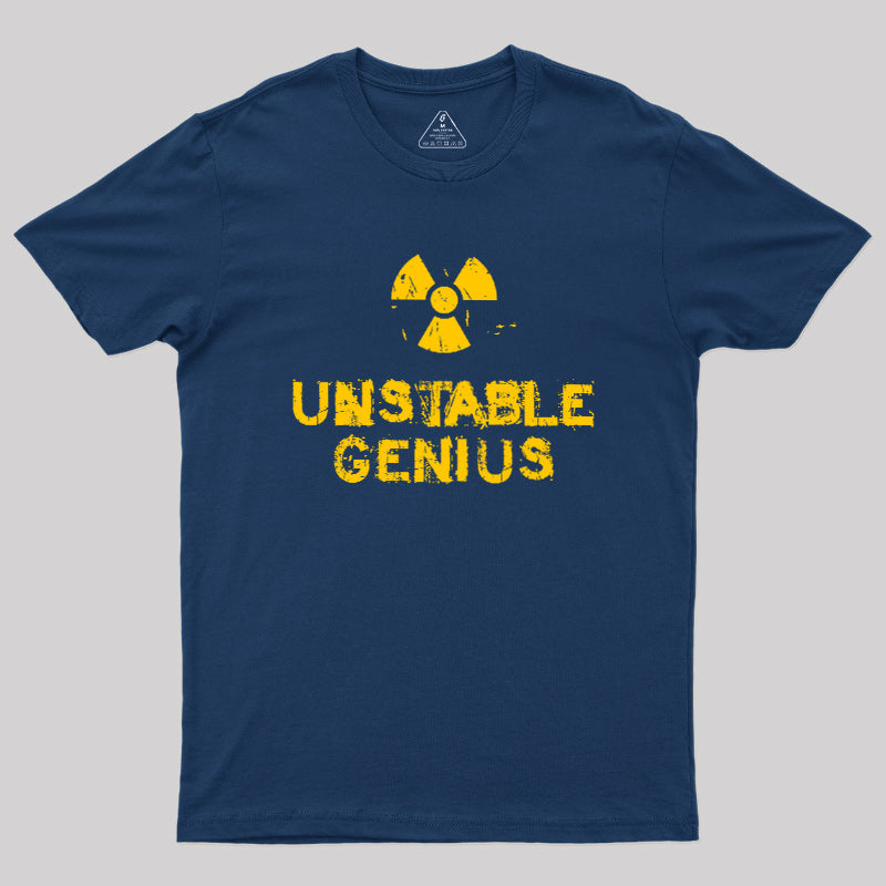 Vintage Distressed Unstable Genius  T-Shirt