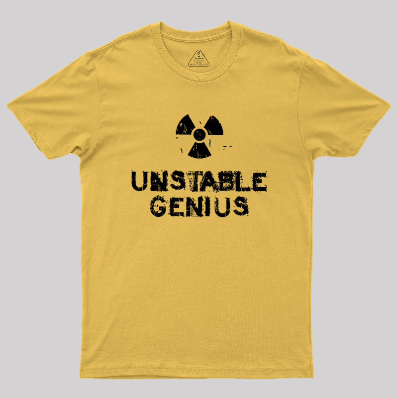 Vintage Distressed Unstable Genius  T-Shirt