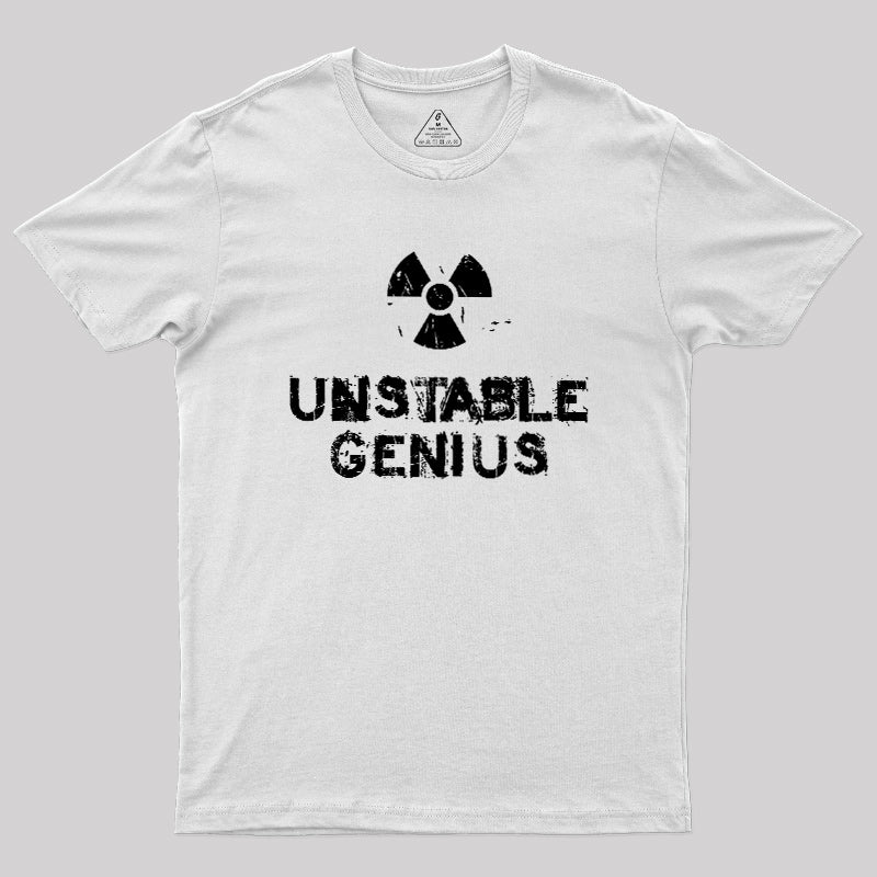 Vintage Distressed Unstable Genius  T-Shirt