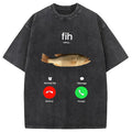 bbb Fih Incoming Call Meme Washed T-Shirt
