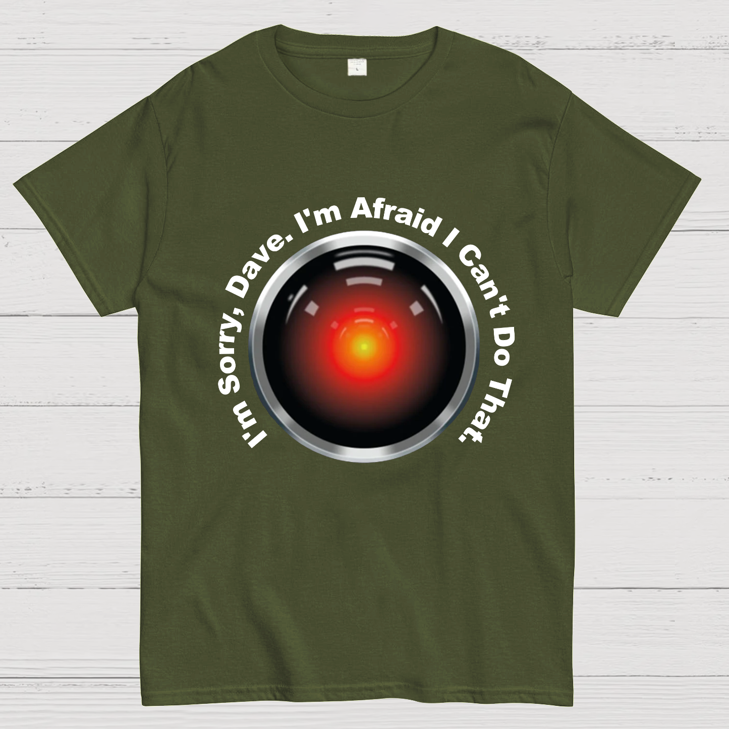 HAL "Sorry, Dave" Quote y T-Shirt