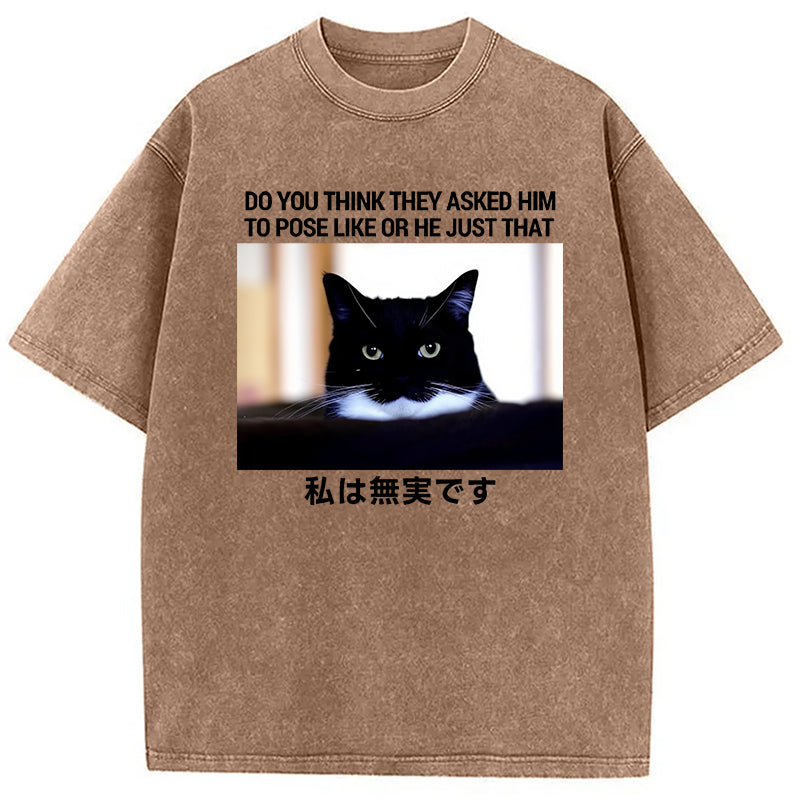 bbb Do You Think Washed T-Shirt