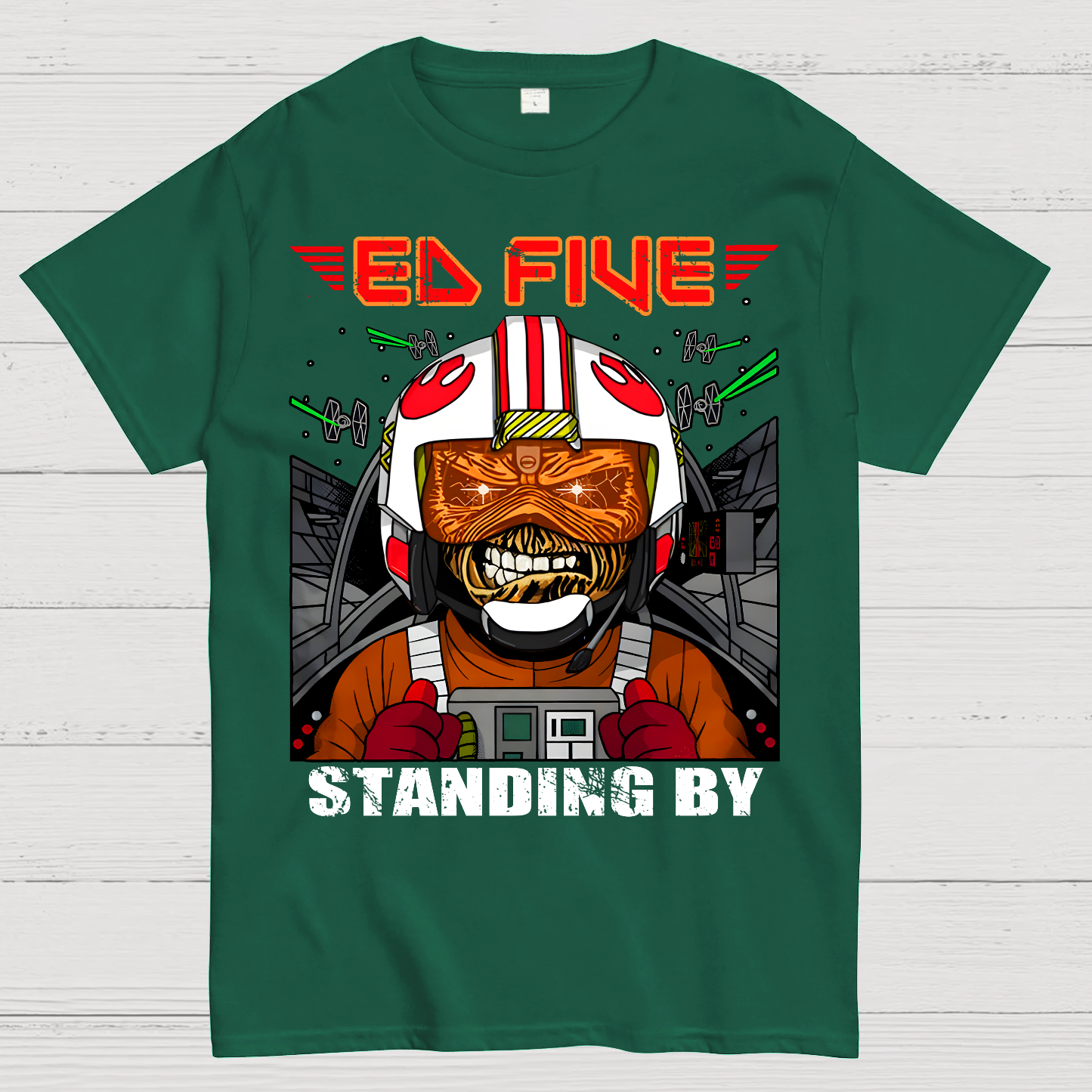 Ed Five Standing By  T-Shirt