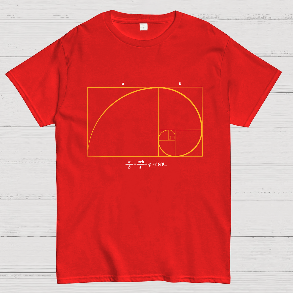 Fibonacci Shirt ∙ Math Art ∙ Science Engineer y T-Shirt