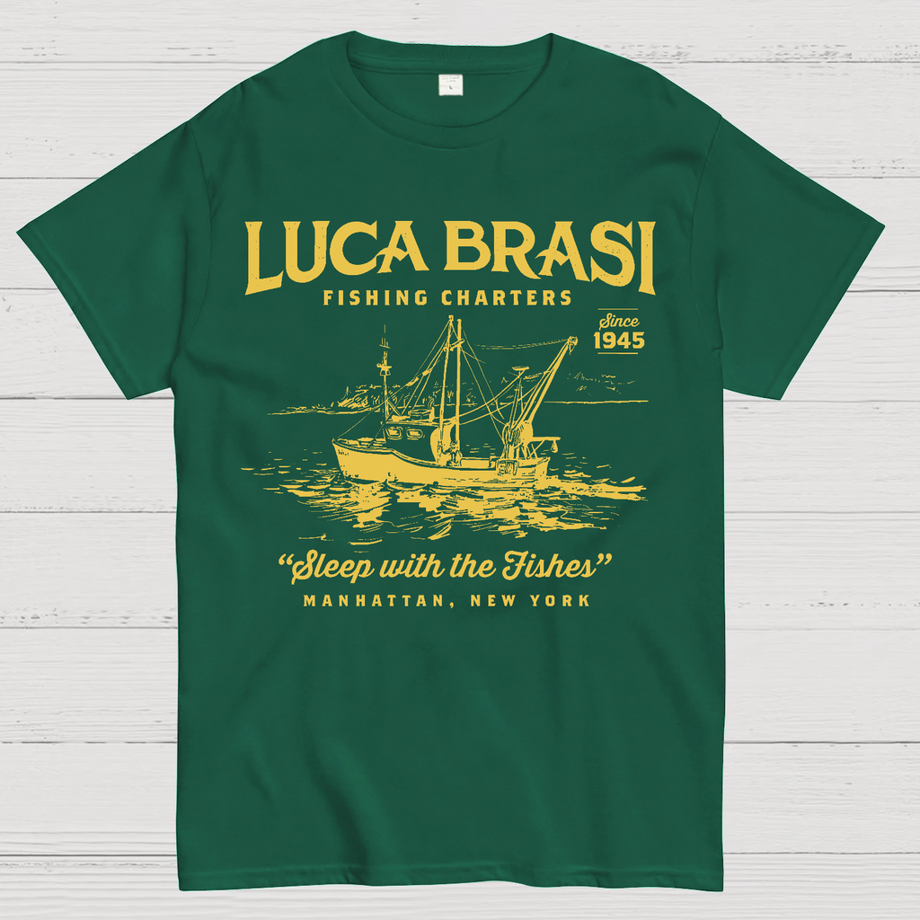 Luca Brasi Fishing Charters  T-Shirt