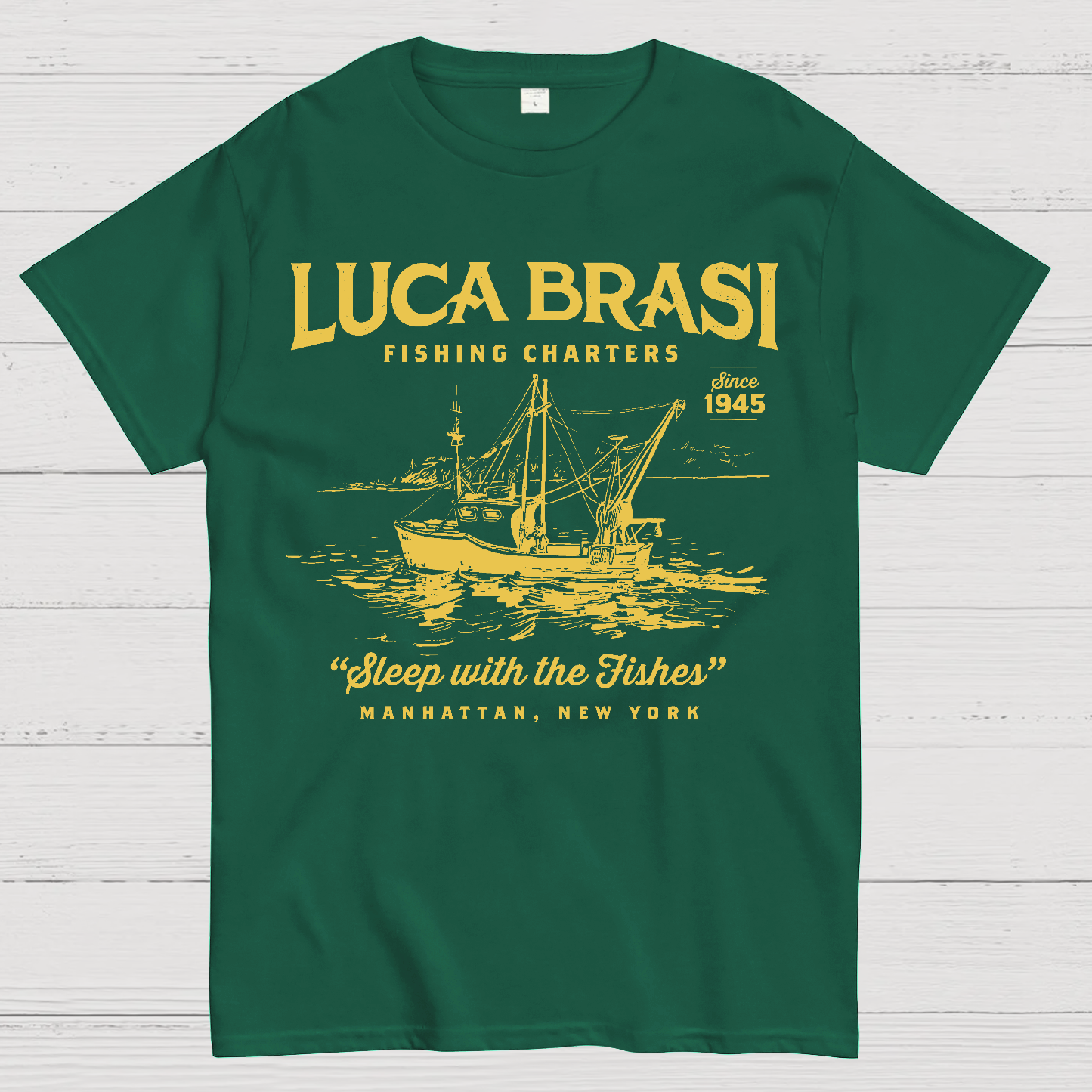 Luca Brasi Fishing Charters  T-Shirt
