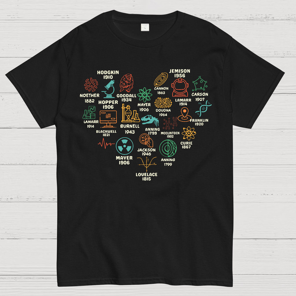 Women in Science Shirt, Vintage Science  T-Shirt