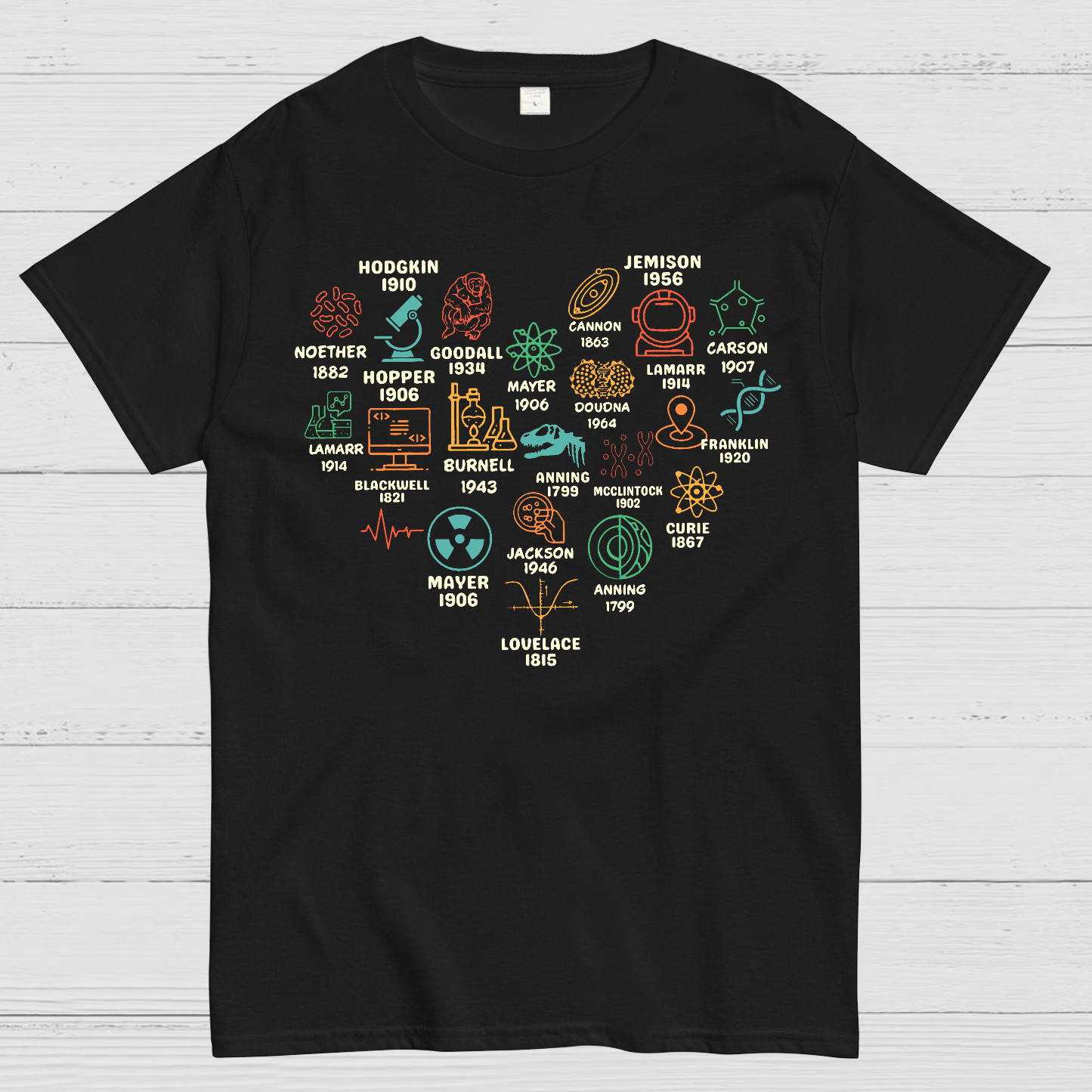 Women in Science Shirt, Vintage Science  T-Shirt