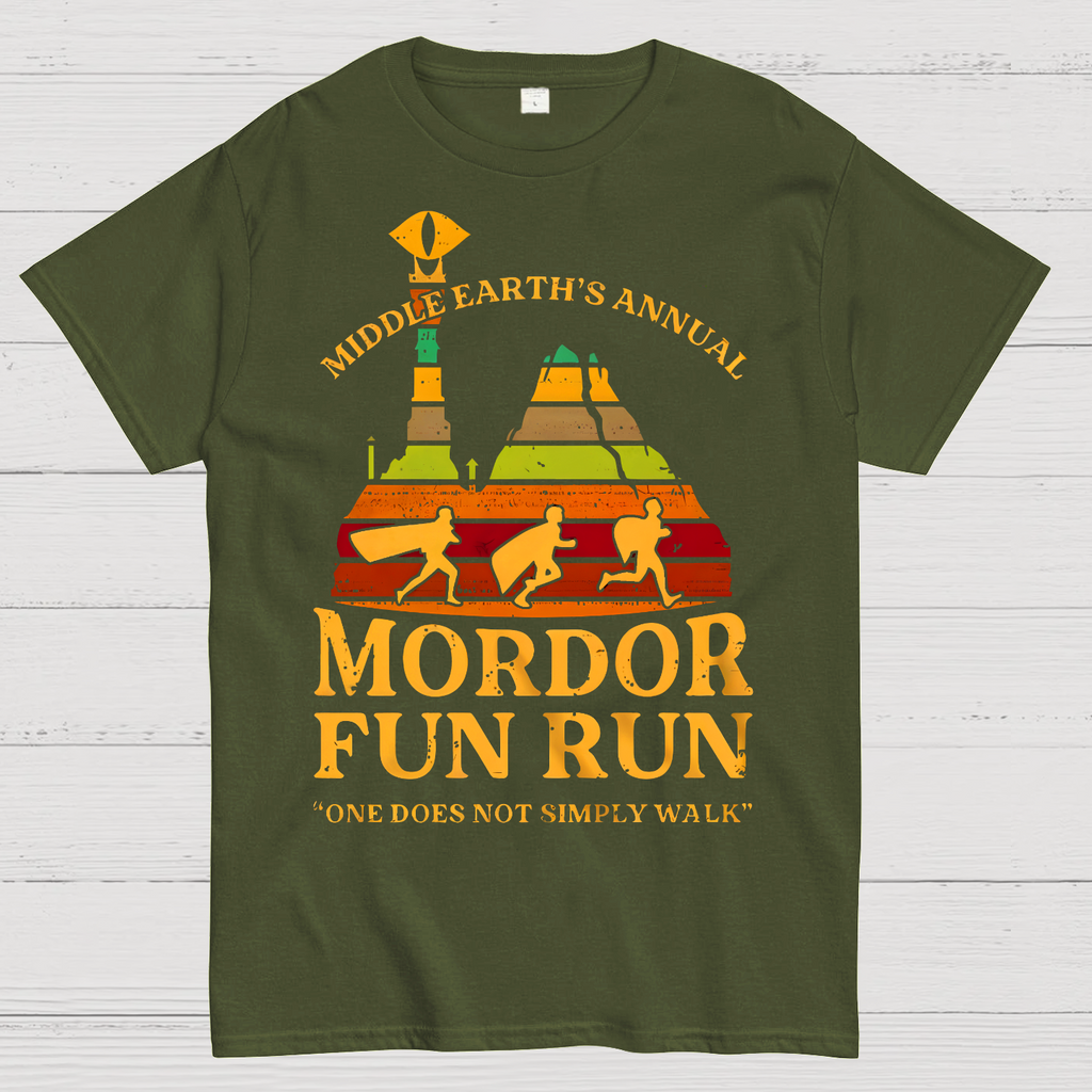 Middleearth's Annual Mordor Fun Run Sarcasm  T-Shirt