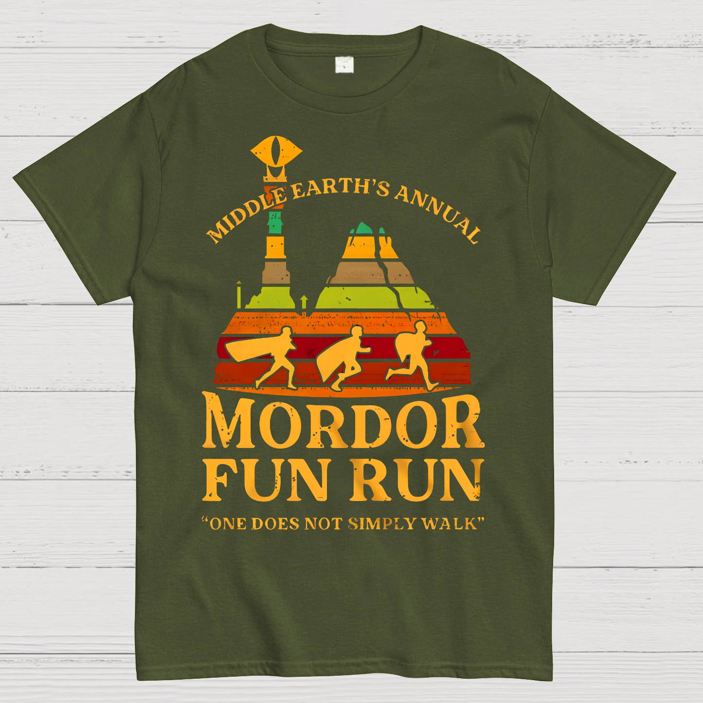 Middleearth's Annual Mordor Fun Run Sarcasm  T-Shirt