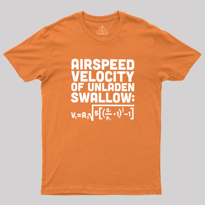 Airspeed Velocity of an Unladen Swallow  T-Shirt