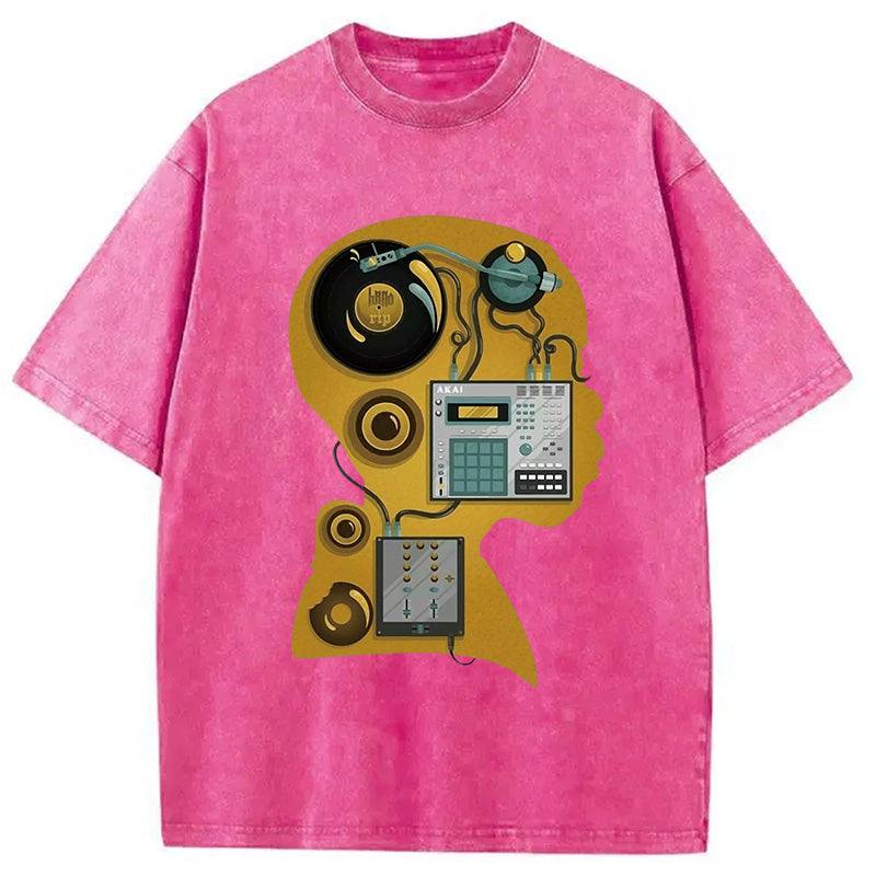 bbb J Dilla DJ Washed T-Shirt
