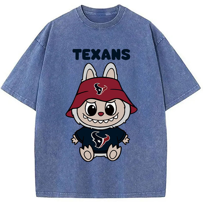 bbb Labubu Doll Monster Washed T-Shirt