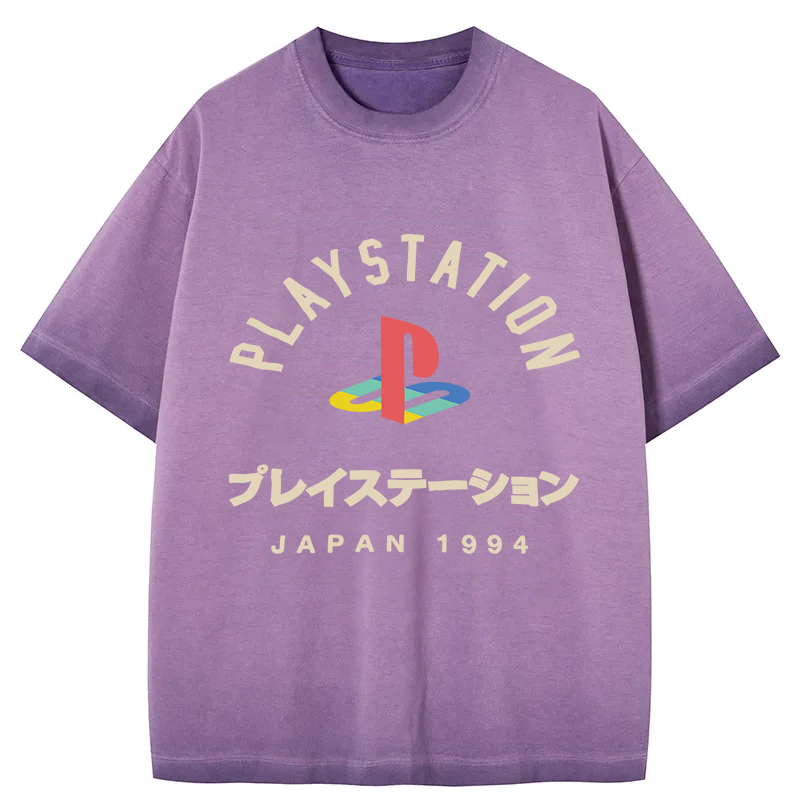 bbb PlayStation Japan Gradient Washed T-Shirt