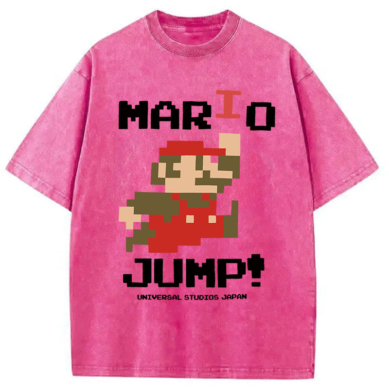 bbb Nintendo Mario Jump Washed T-Shirt