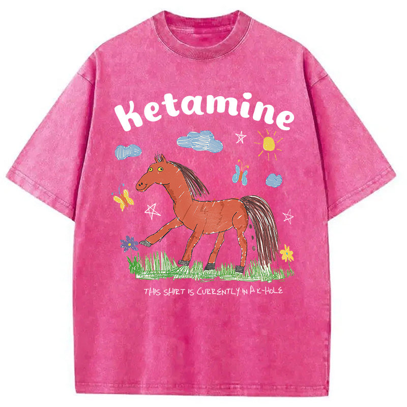 bbb I Do Ketamine Washed T-Shirt