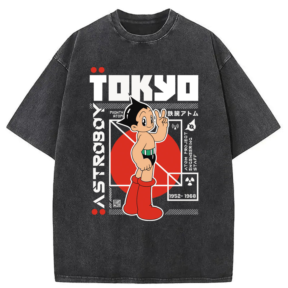 bbb Astro Boy Japanese Washed T-Shirt