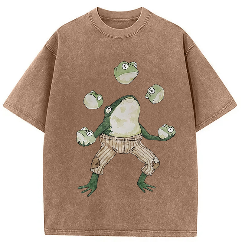 bbb Frog Acrobatic Master Washed T-Shirt