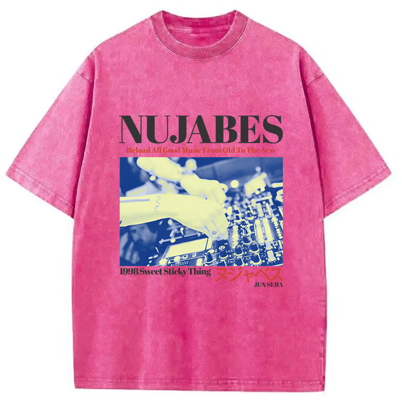 bbb Vintage Nujabes Washed T-Shirt