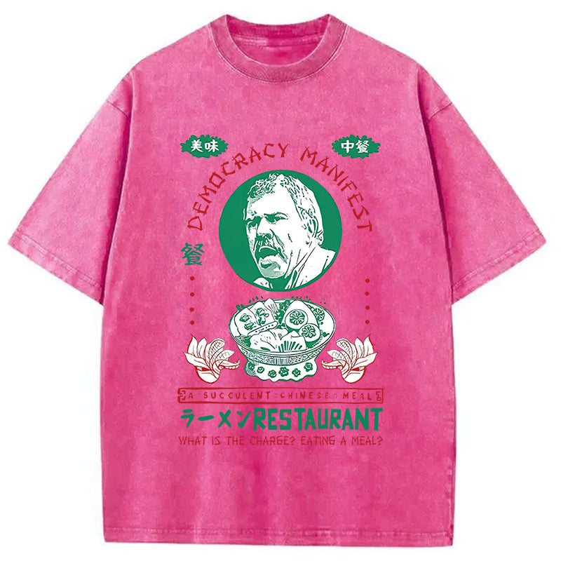 bbb Delicious Chinese Food Washed T-Shirt