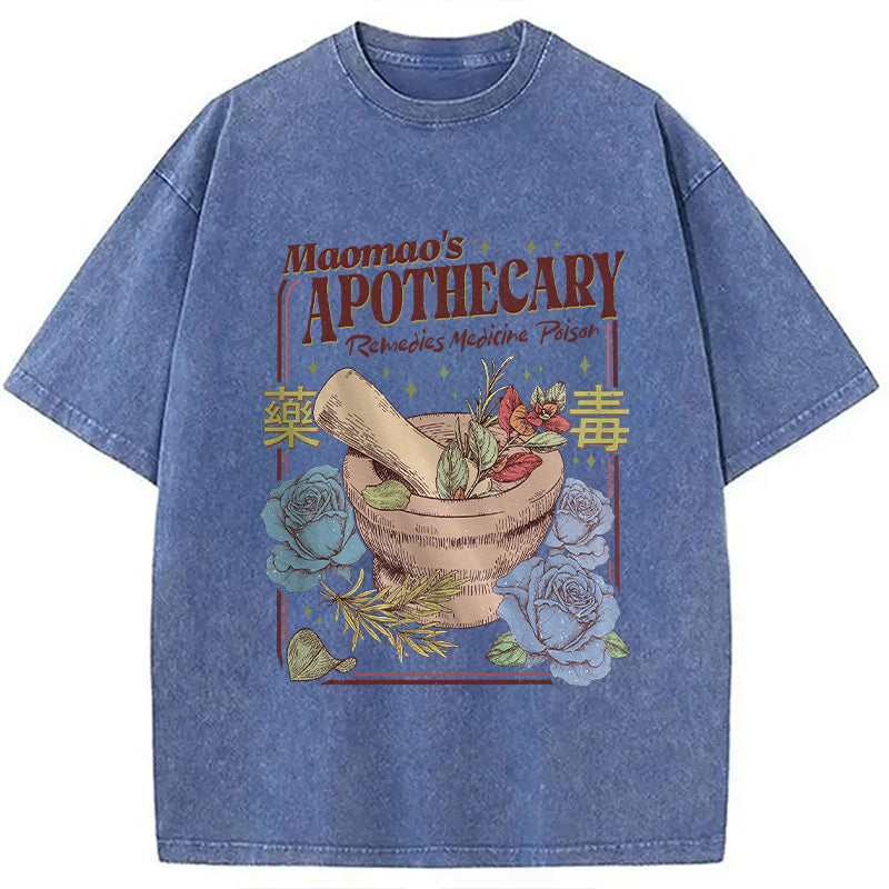 bbb Mao Mao's Apothecary Poisons Washed T-Shirt