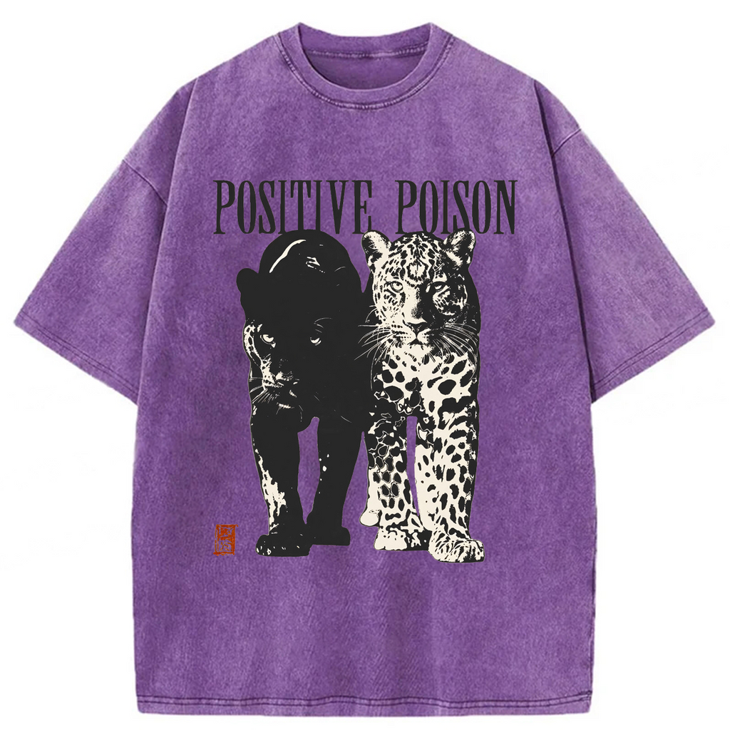 bbb Tigers Positive Poison Washed T-shirt