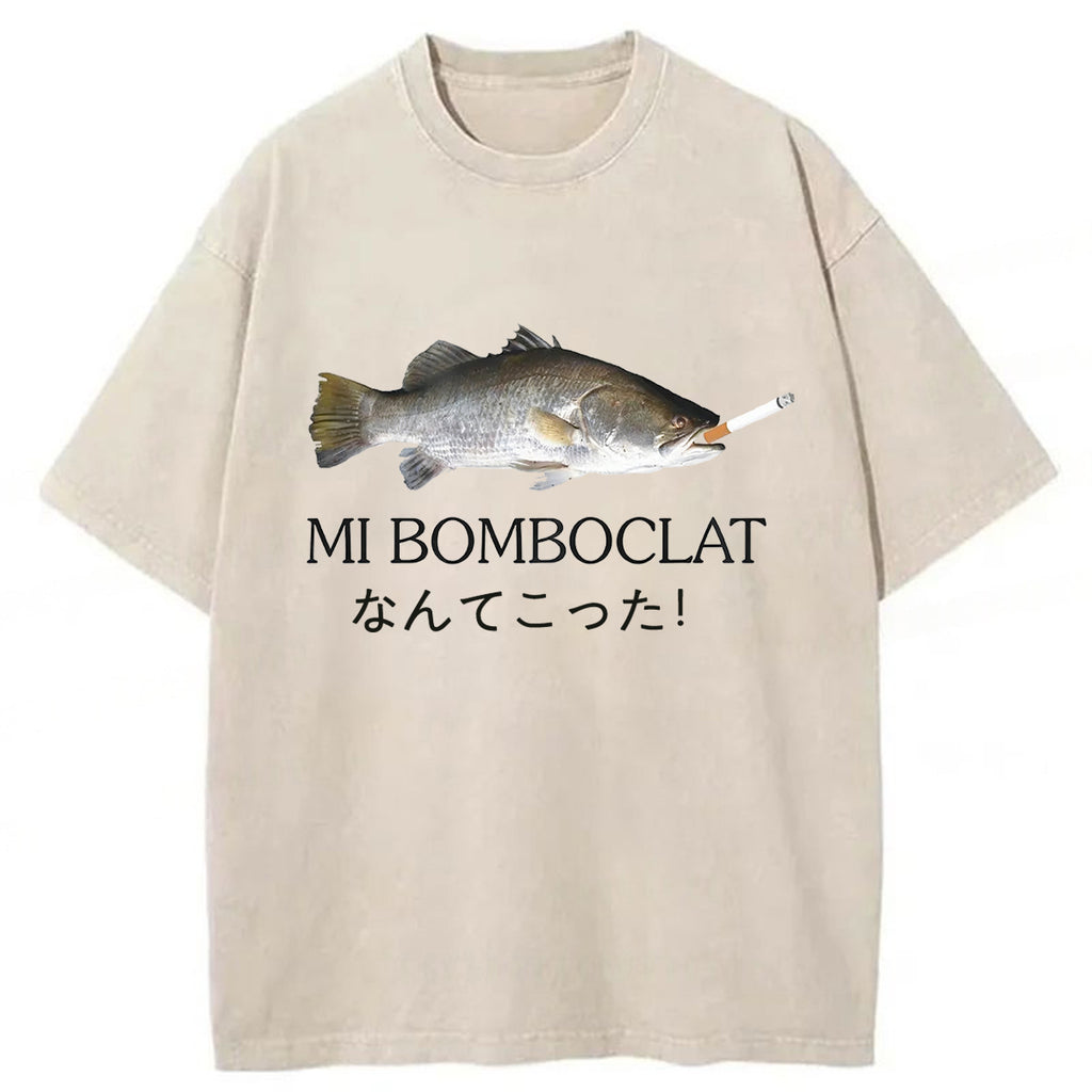 bbb Amazing Fish Washed T-shirt