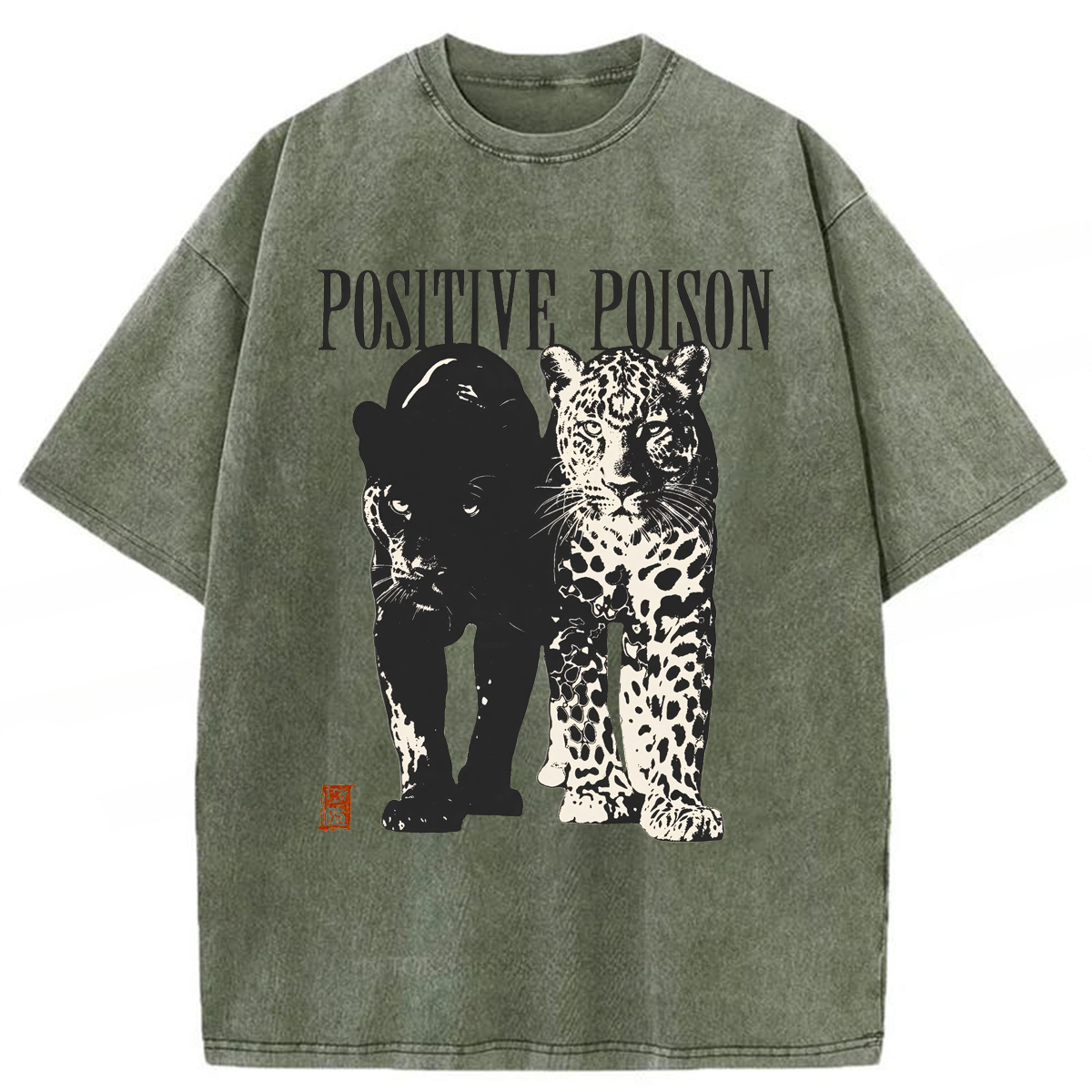 bbb Tigers Positive Poison Washed T-shirt