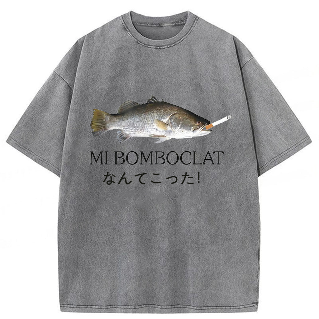 bbb Amazing Fish Washed T-shirt