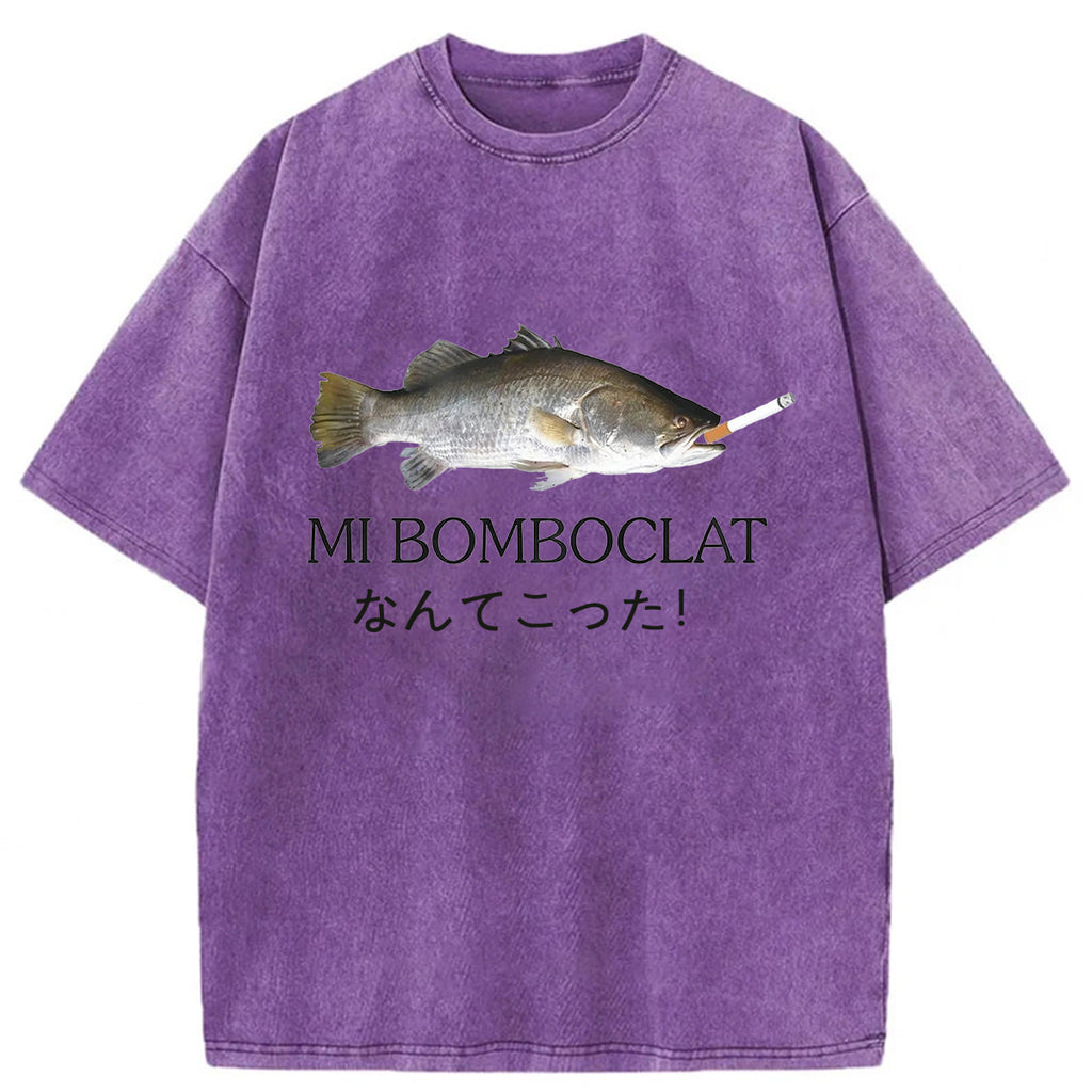 bbb Amazing Fish Washed T-shirt