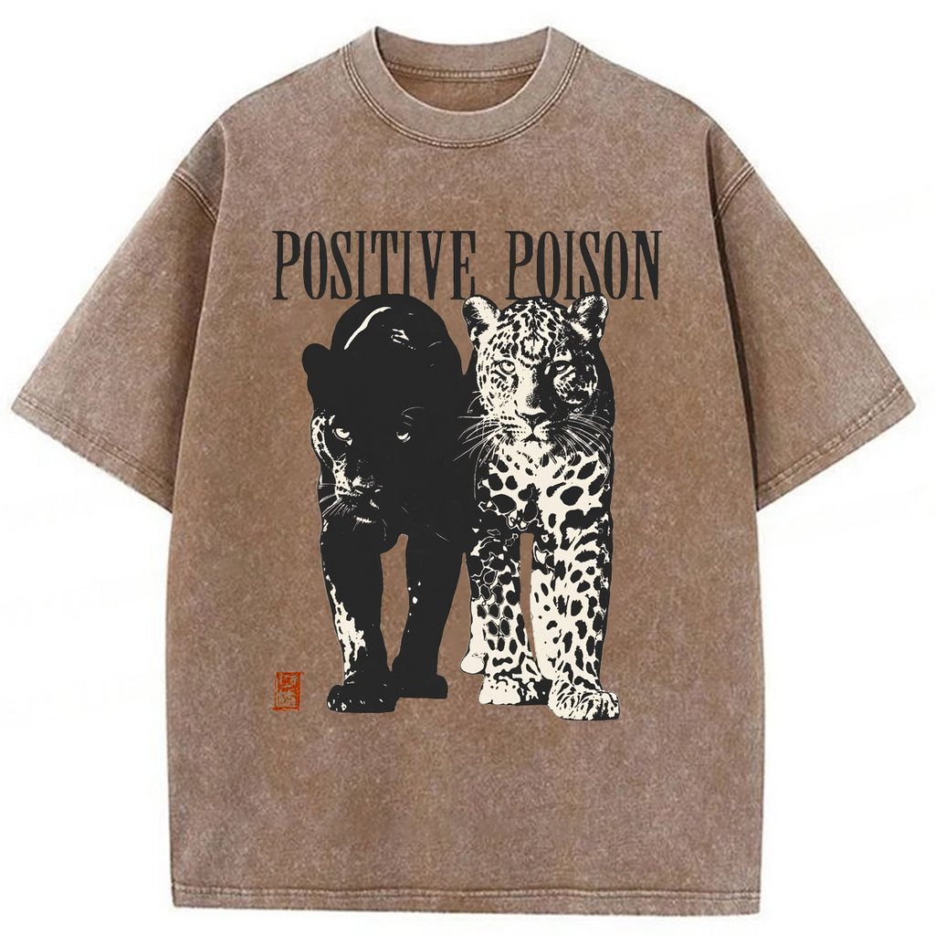 bbb Tigers Positive Poison Washed T-shirt