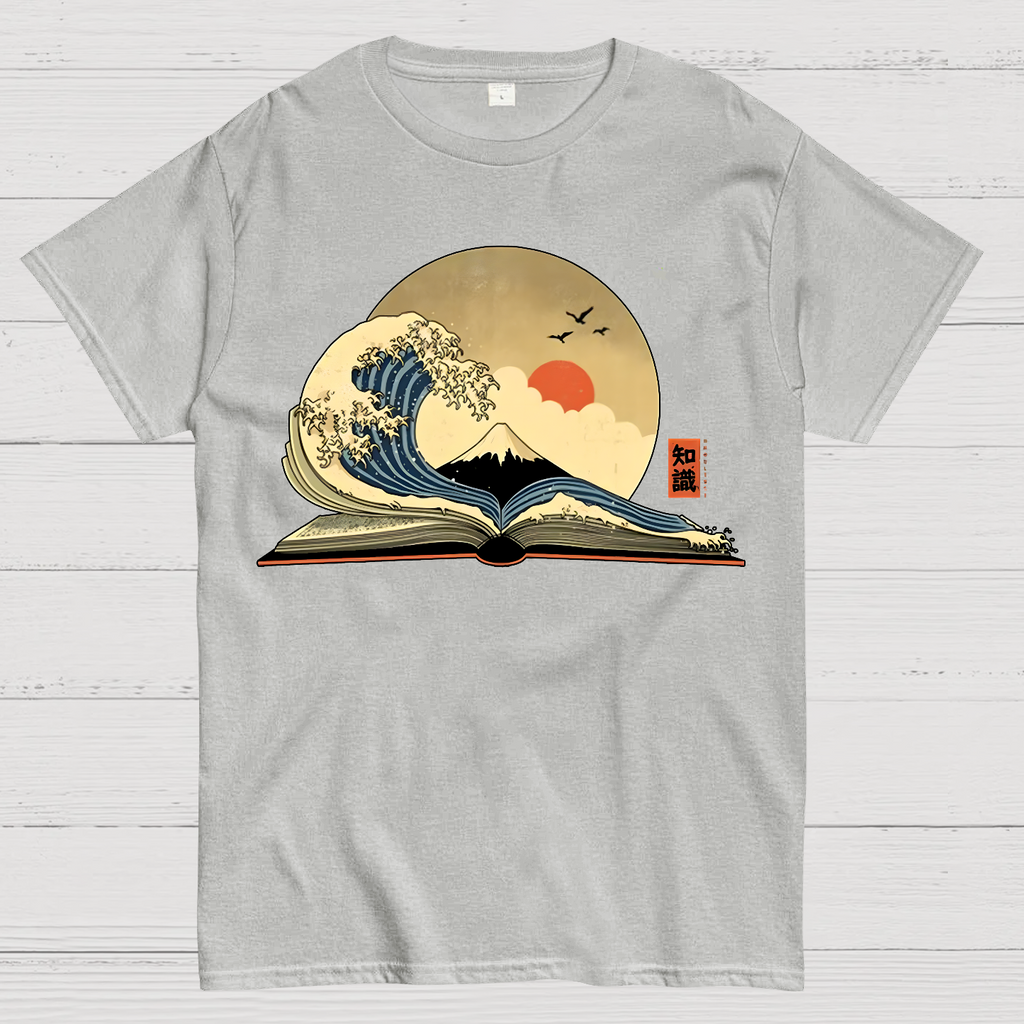 The Great Wave of Knowledge  T-Shirt
