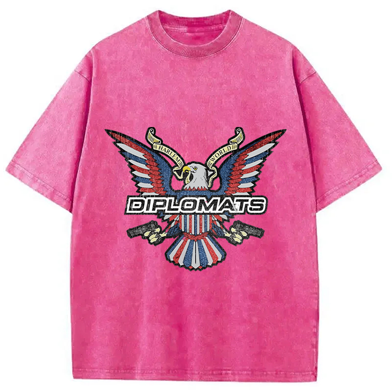 bbb Retro Dipset Diplomats Logo Washed T-Shirt