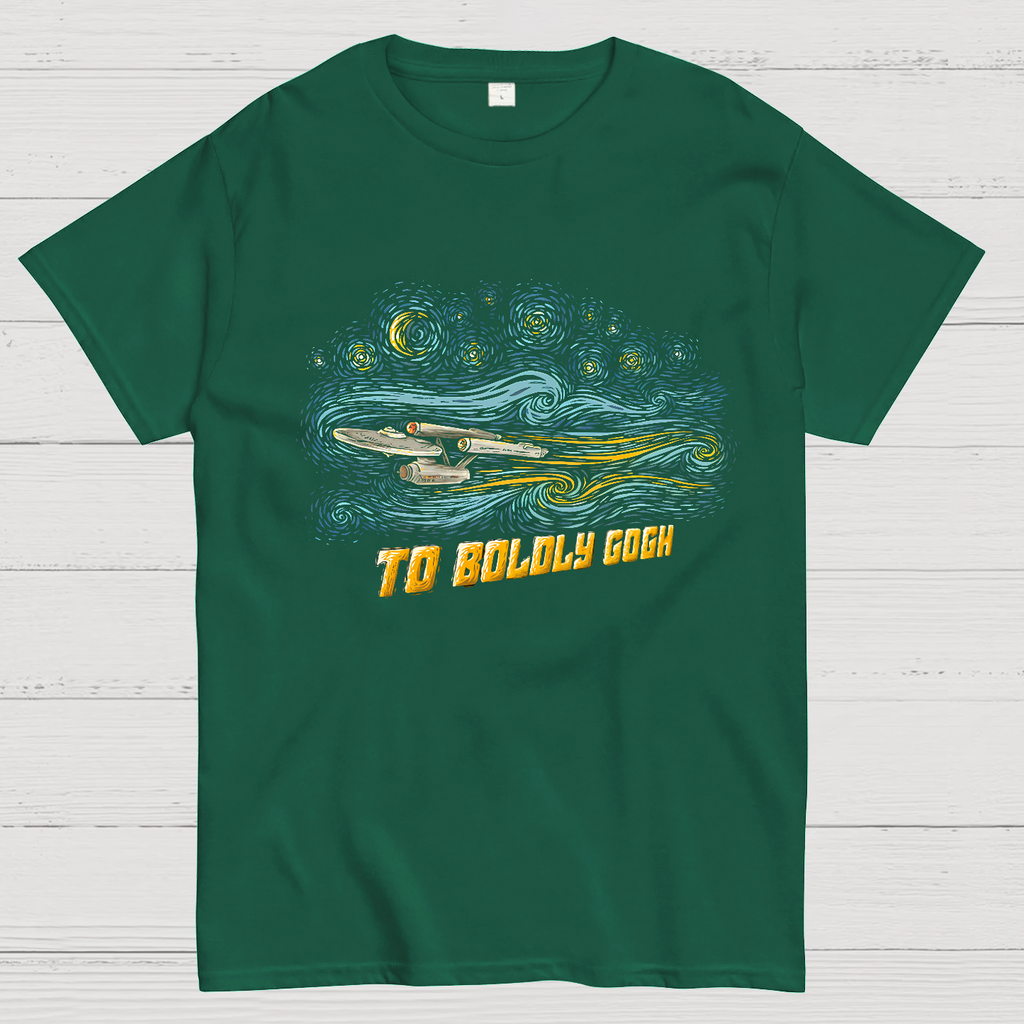 To Boldly Gogh Nerd T-Shirt